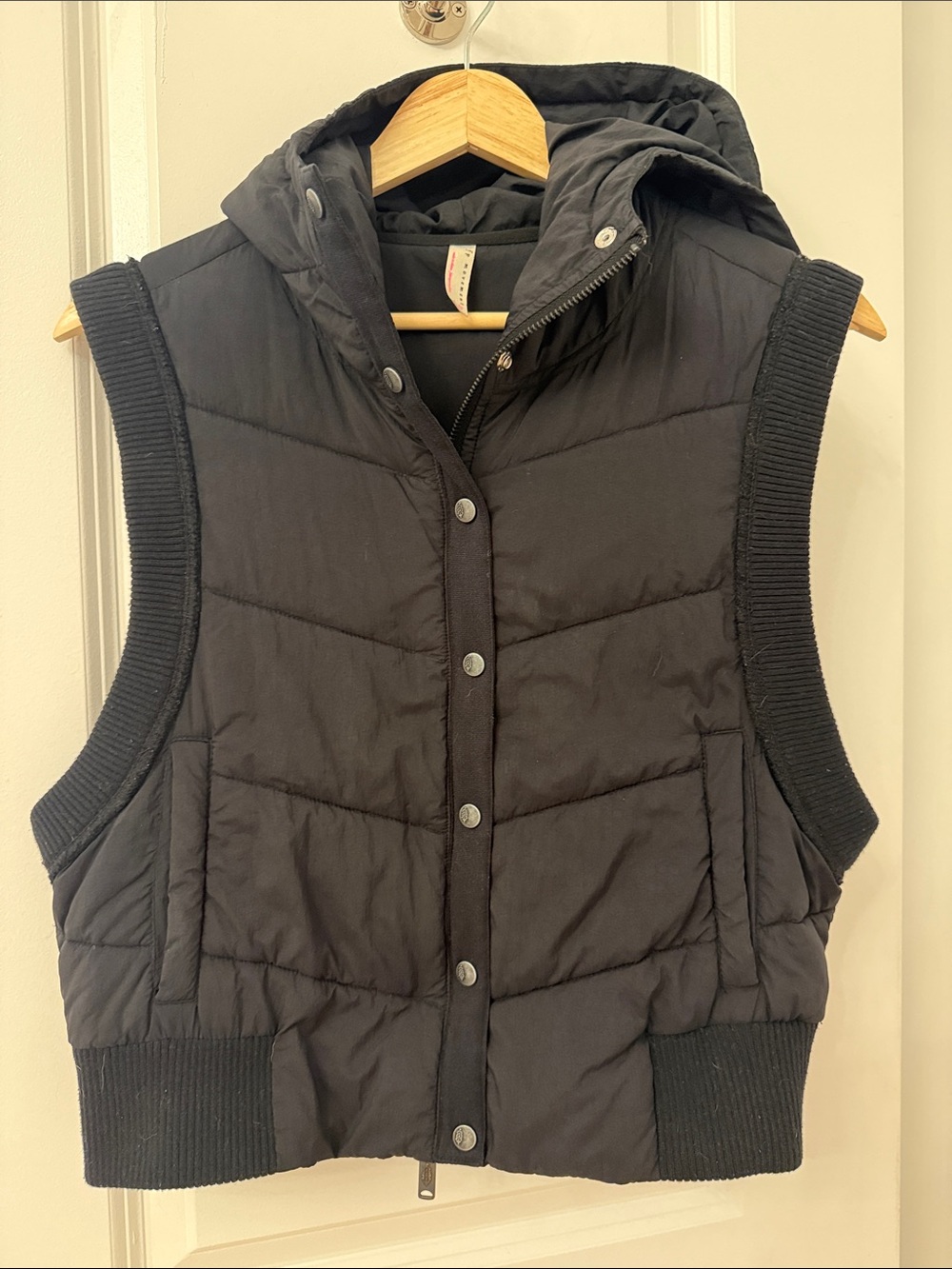 FP Hooded Quilted Vest Puffer